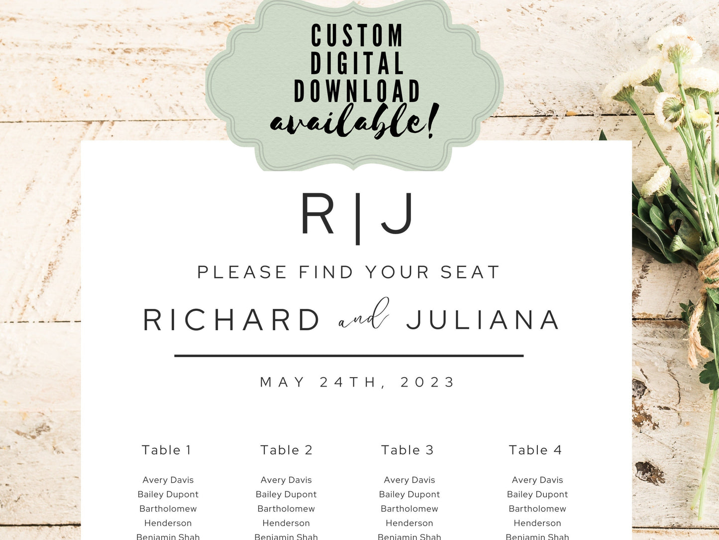 Reception seat chart With QR code- Wedding Reception Seating Chart Sign - Acrylic reception seating Sign - Wedding Reception - QR code signs